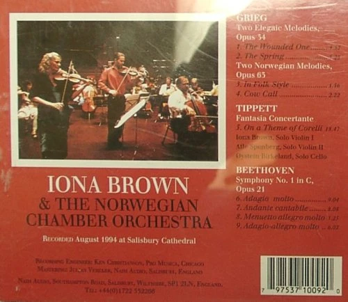 Iona Brown & The Norwegian Chamber Orchestra