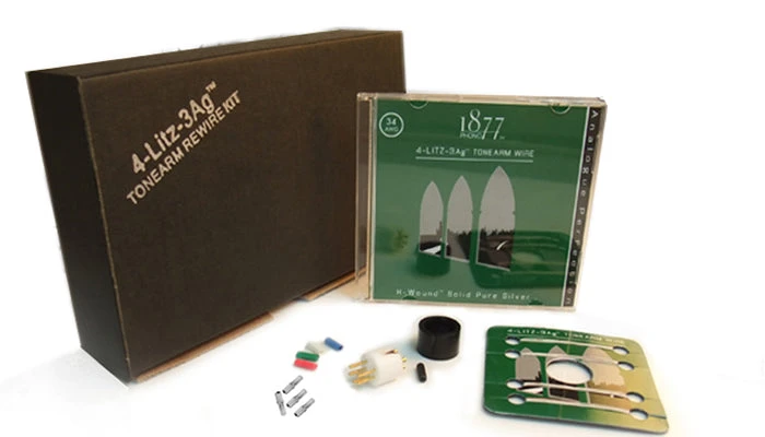 1877 4-Litz- 3Ag Tonearm Rewire Kit