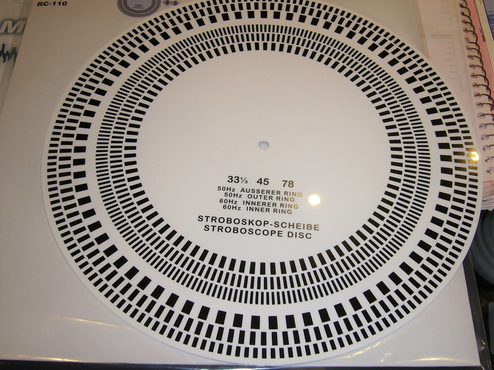 Strobscope Disc RC-110