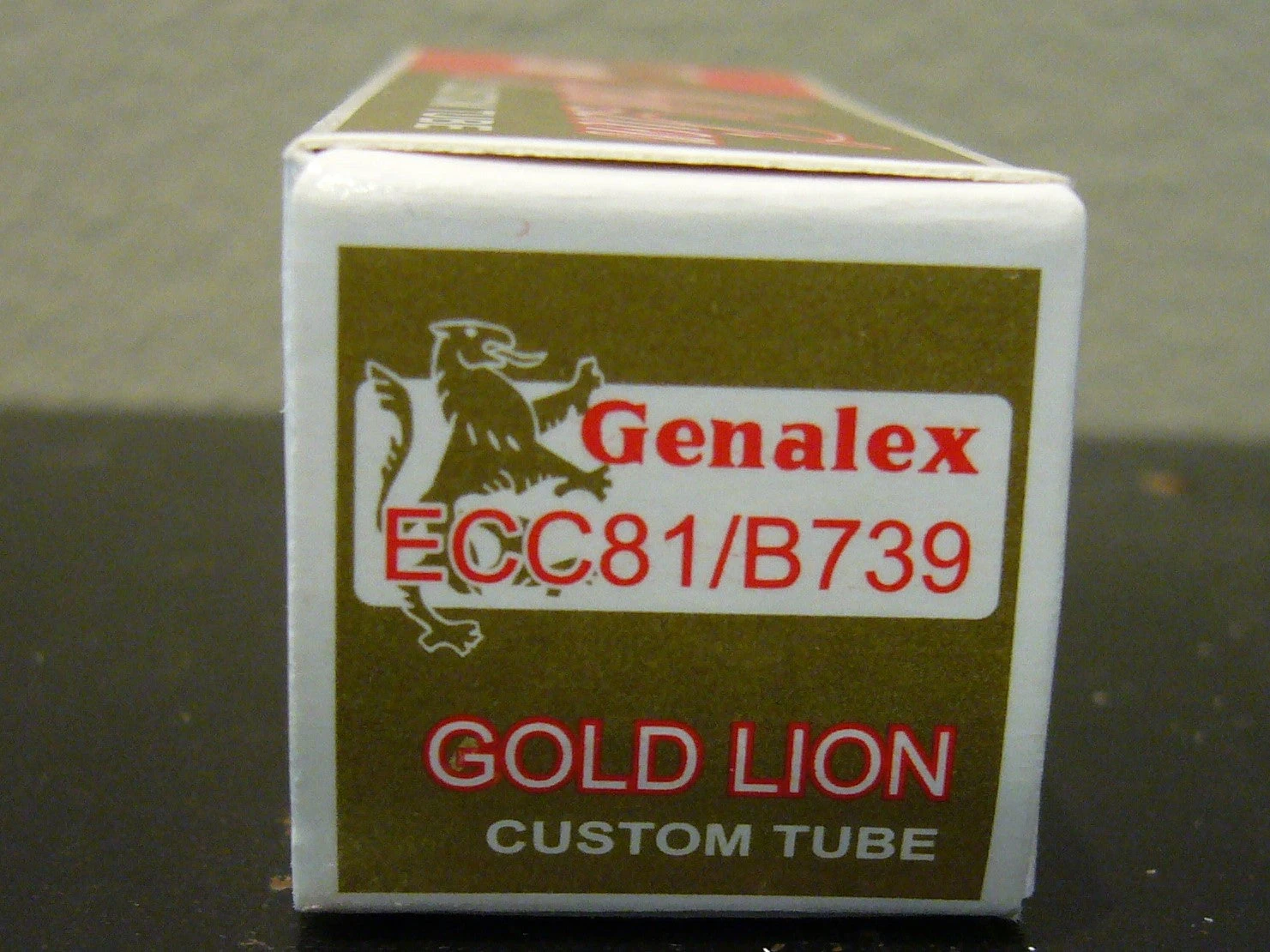 Genalex Gold Lion12AT7/ECC81/ BT739 Gold Pins