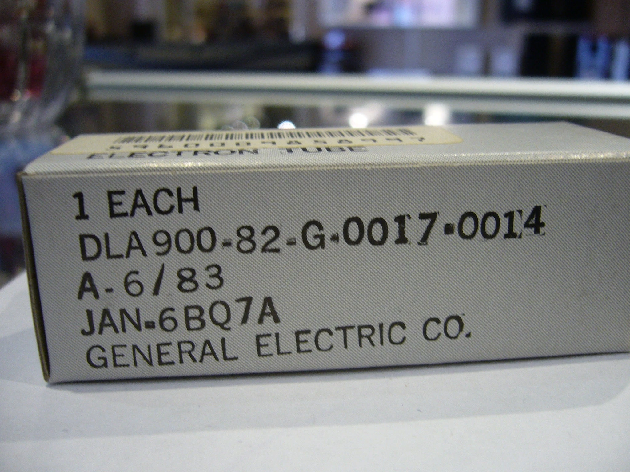 GE 6BQ7A Jan(New Old Stock)
