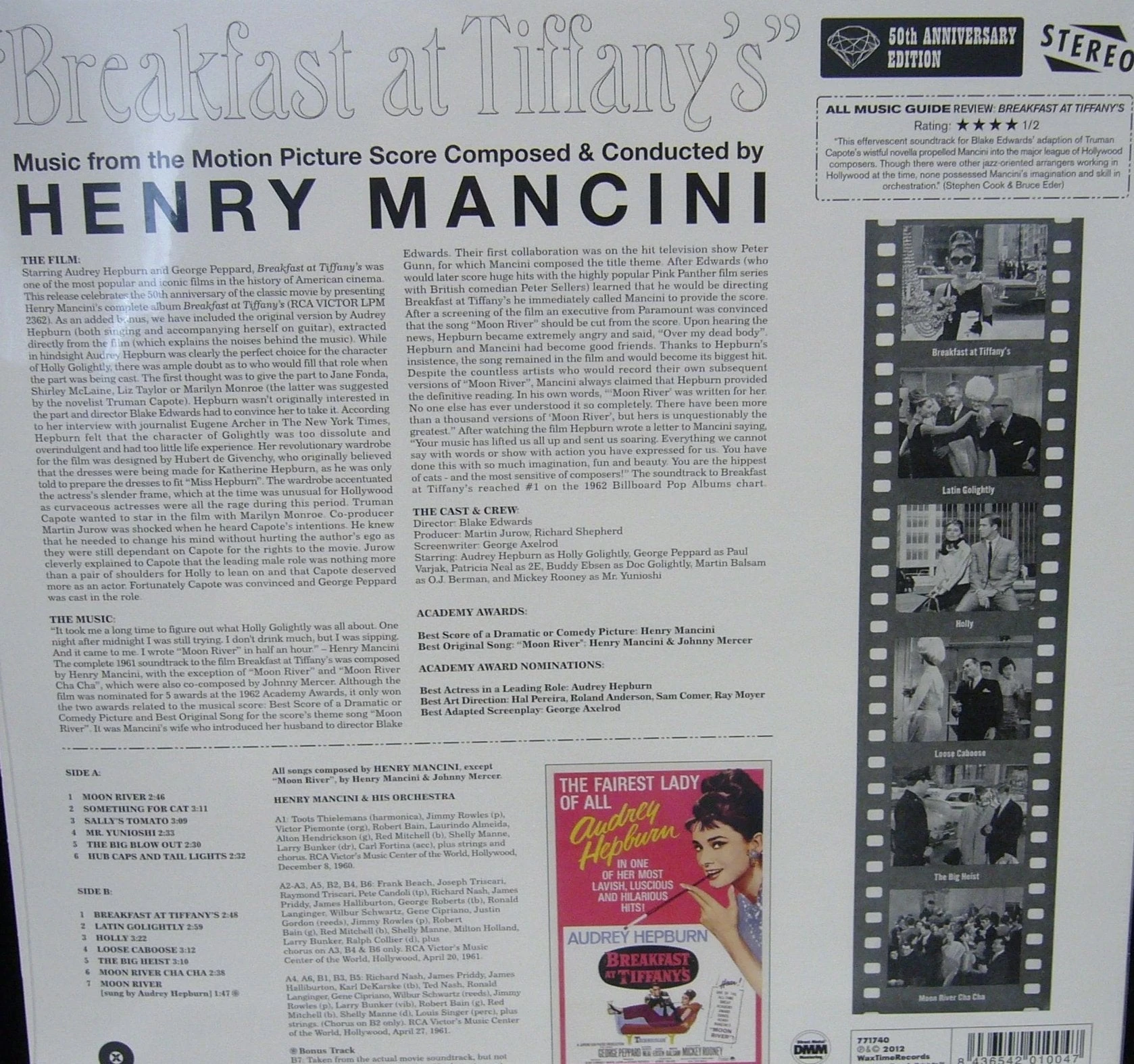 Breakfast At Tiffany's/ Henry Mancini