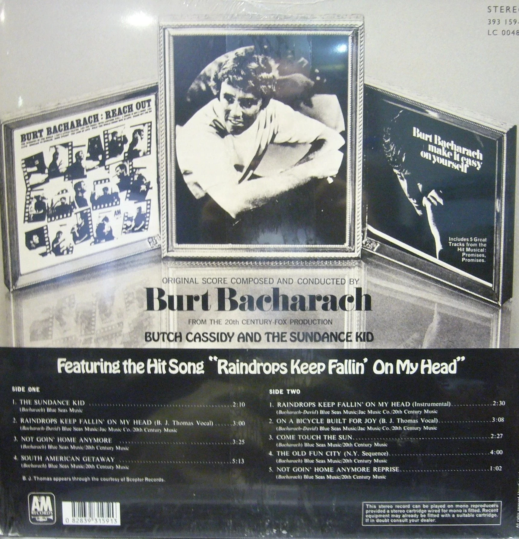 Burt Bacharach/Butch Cassidy and the sundance kid