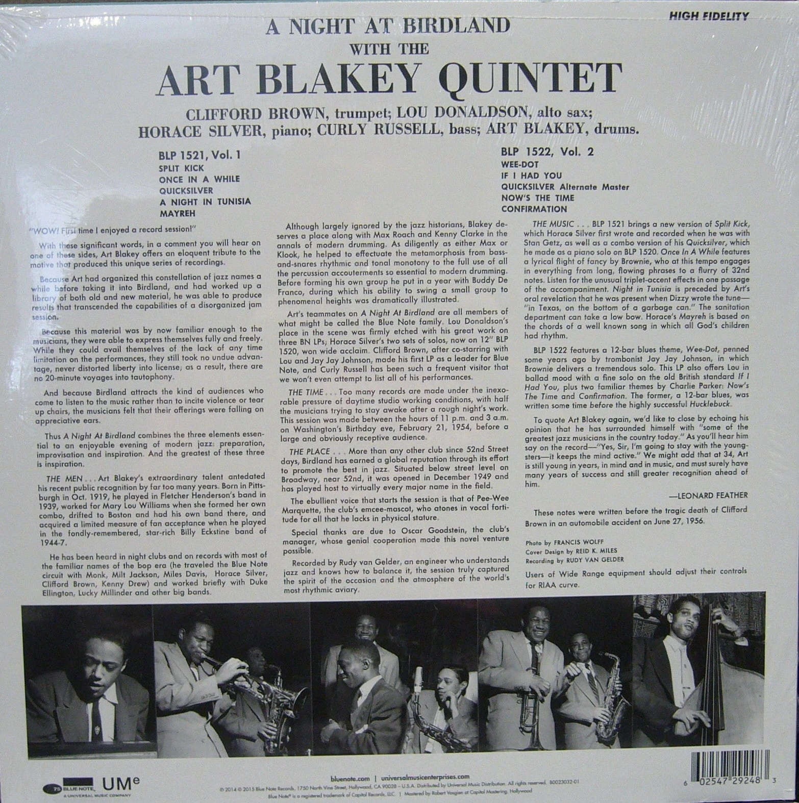 Art Blakey/ A Night at Birdland