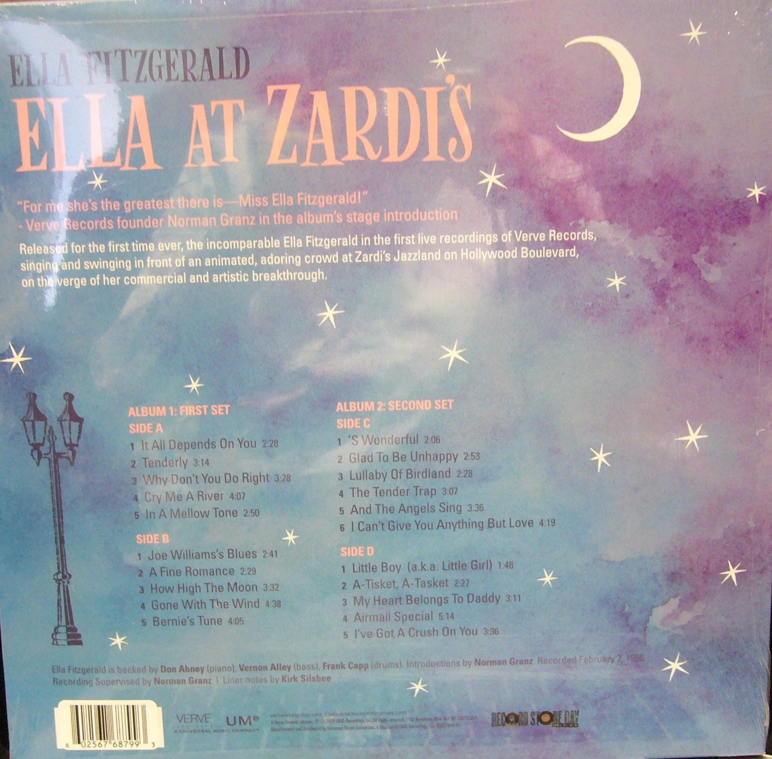 Ella Fitzgerald/ Ella at Zardis