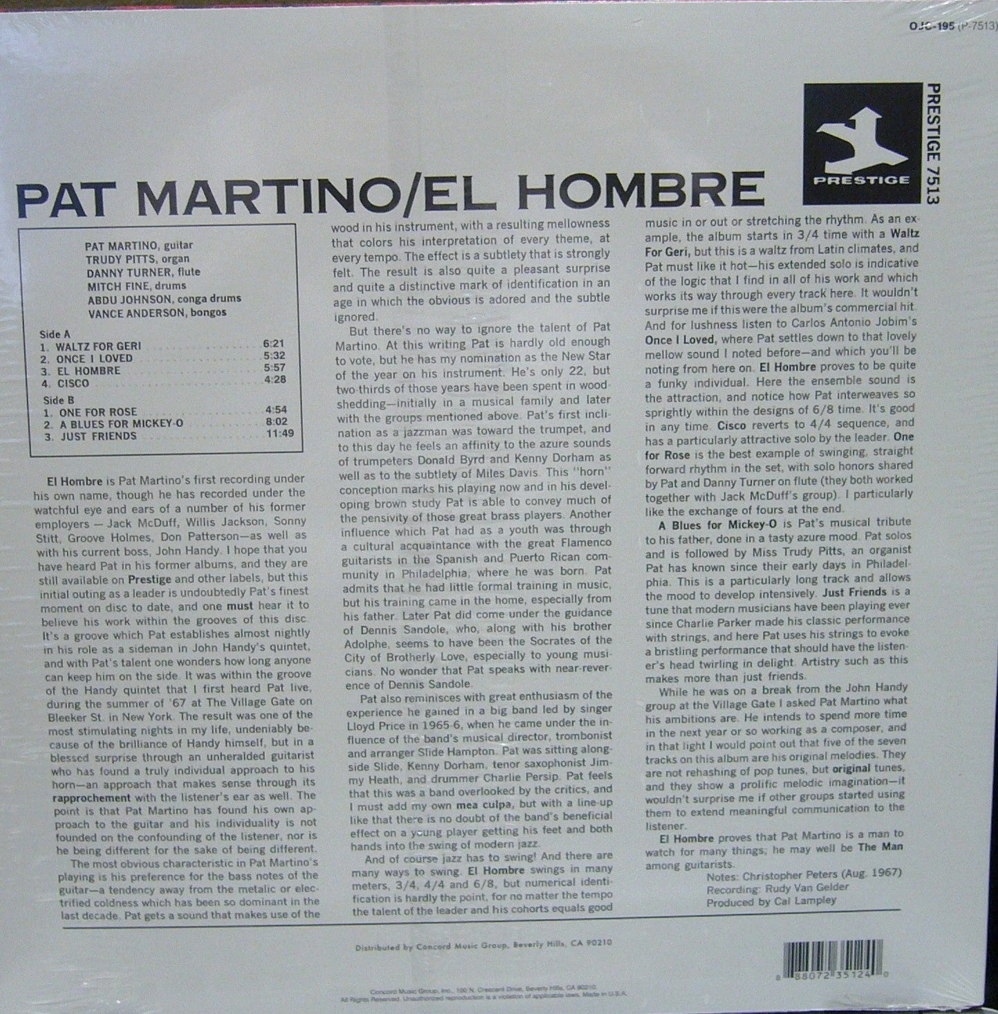 Pat Martino/ El Hombre