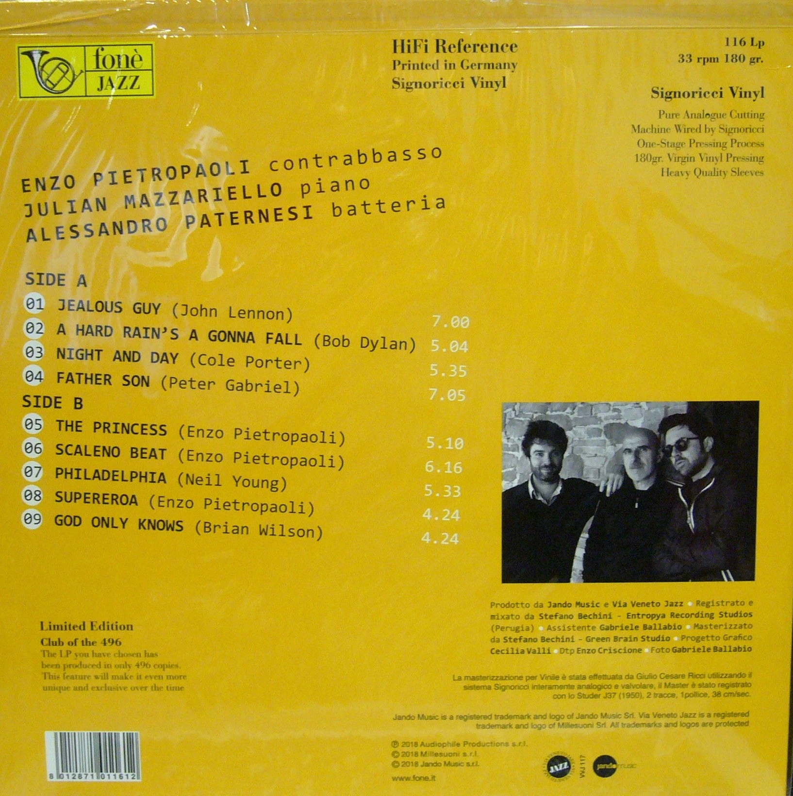 Pietropaoli/ Mazzariello/ Paternesi/ The Princess