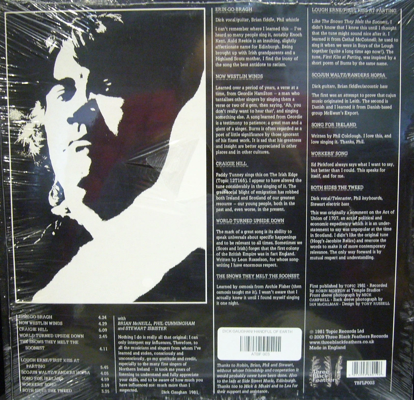 Dick Gaughan/ Handful Of  Earth