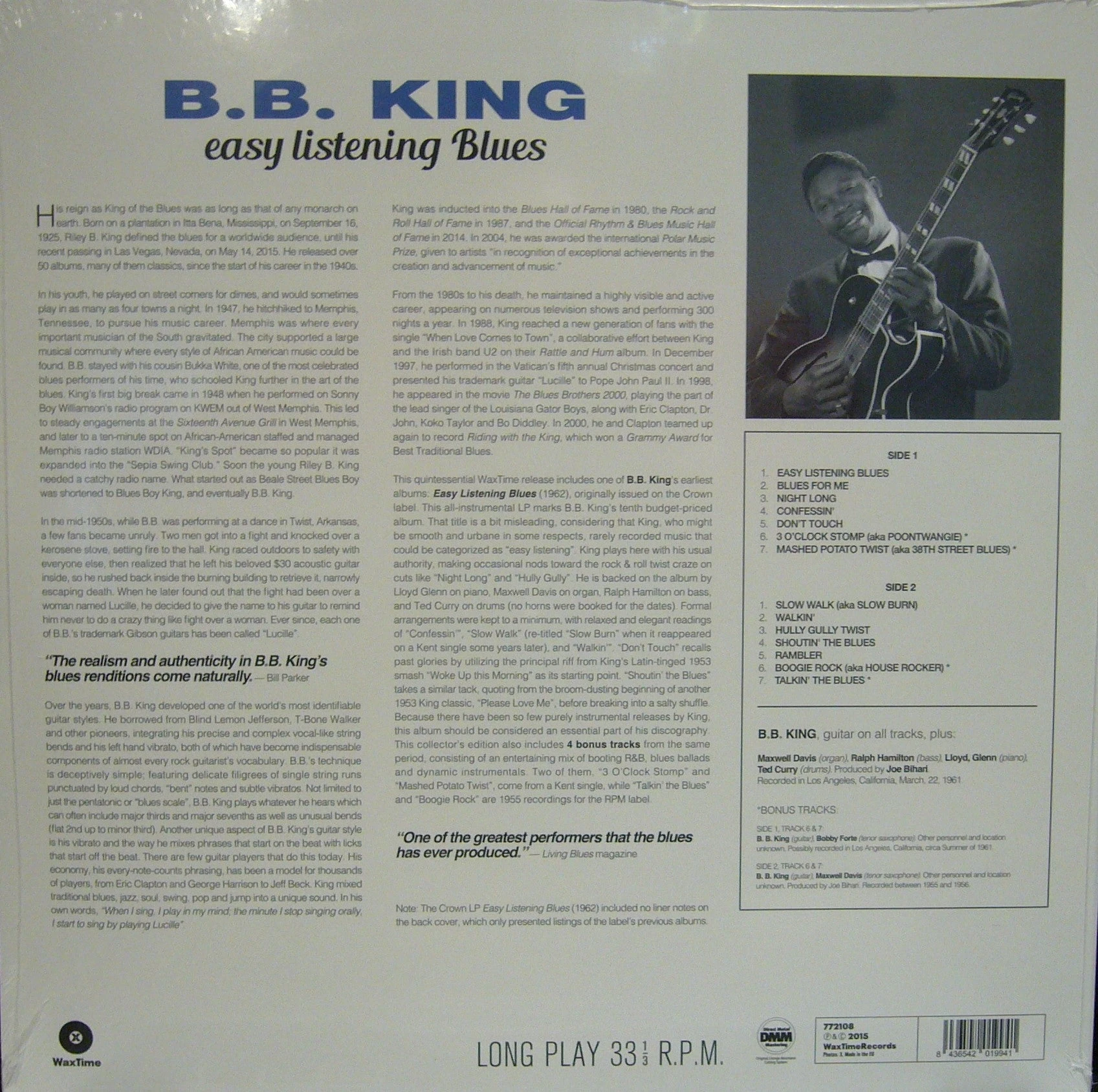 BBK/Easy Listening Blues