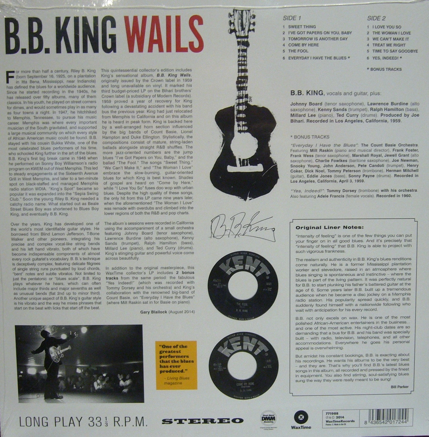 B B King Walls