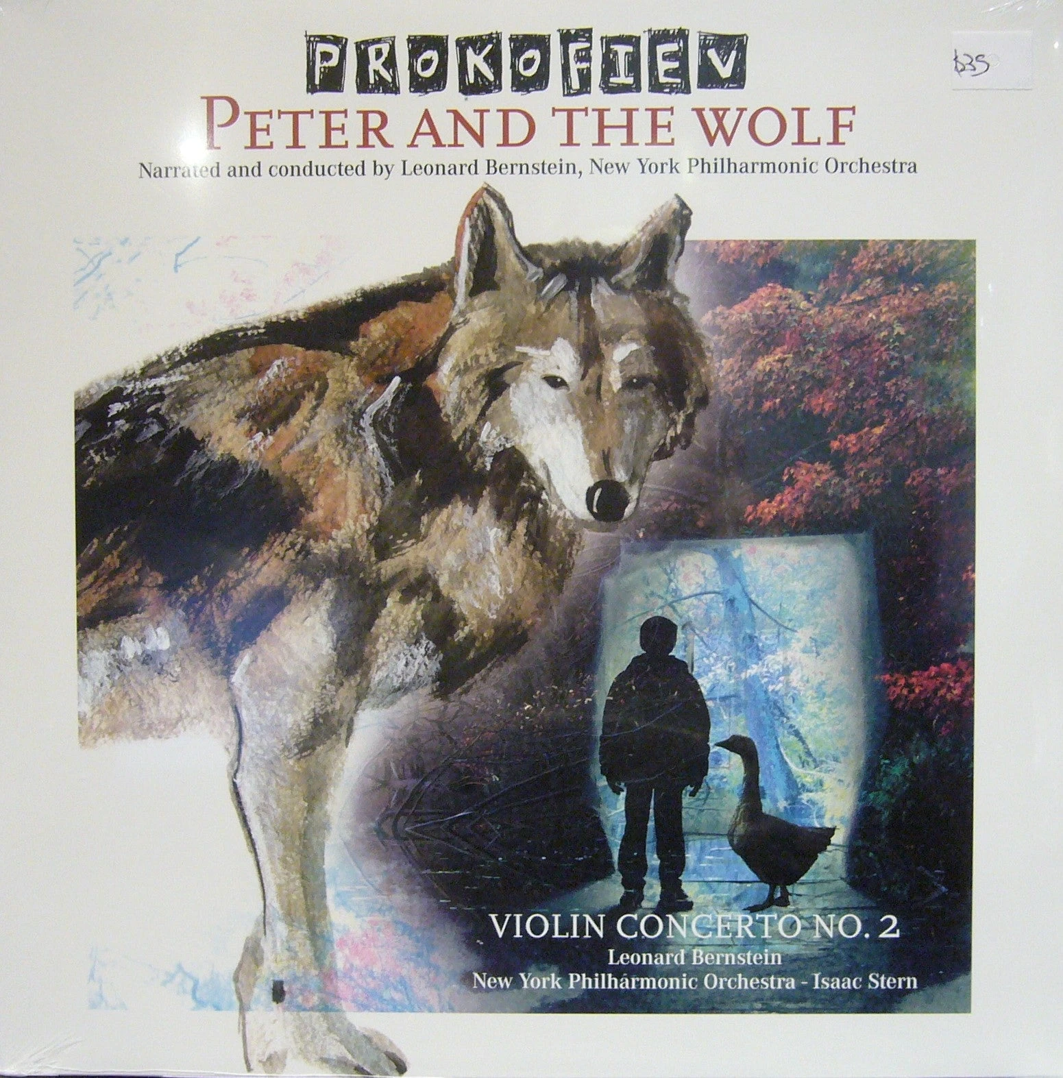 Prokofiev/ Peter and The Wolf/ Violin Concerto No>2/ Bernstein/ Issac Stern
