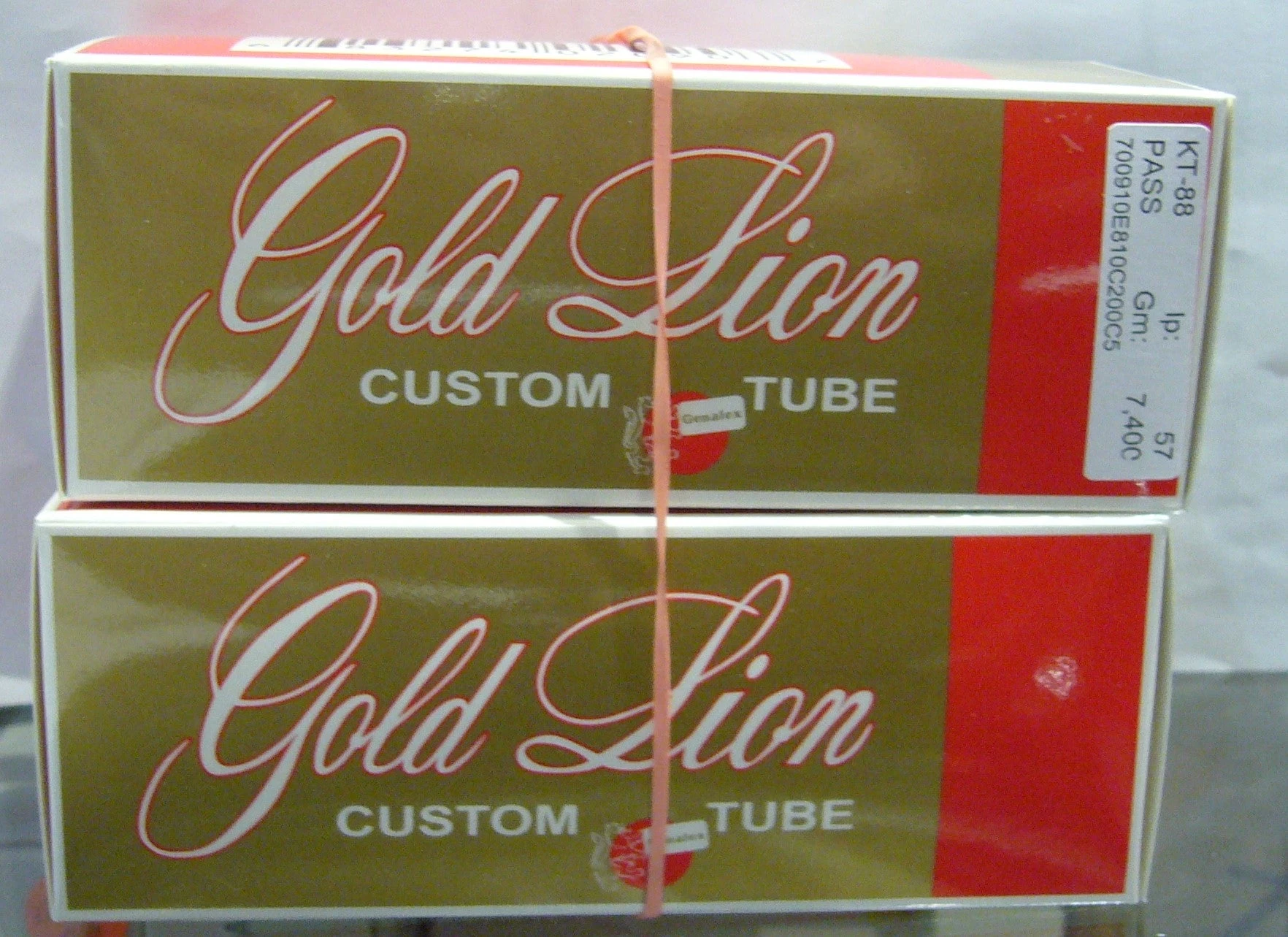 Genalex Gold Lion12AT7/ECC81/ BT739 Gold Pins
